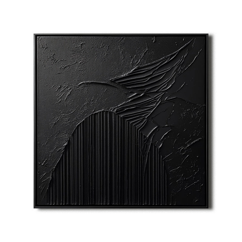 Eclipse Symphony: Textured Art