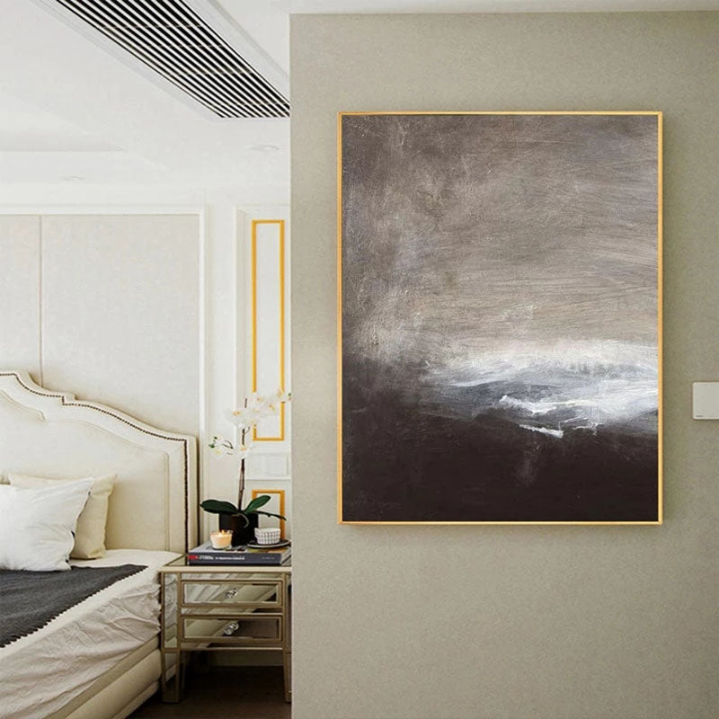 Dawn – Serene Abstract Painting in Soft Neutrals for Modern Interiors